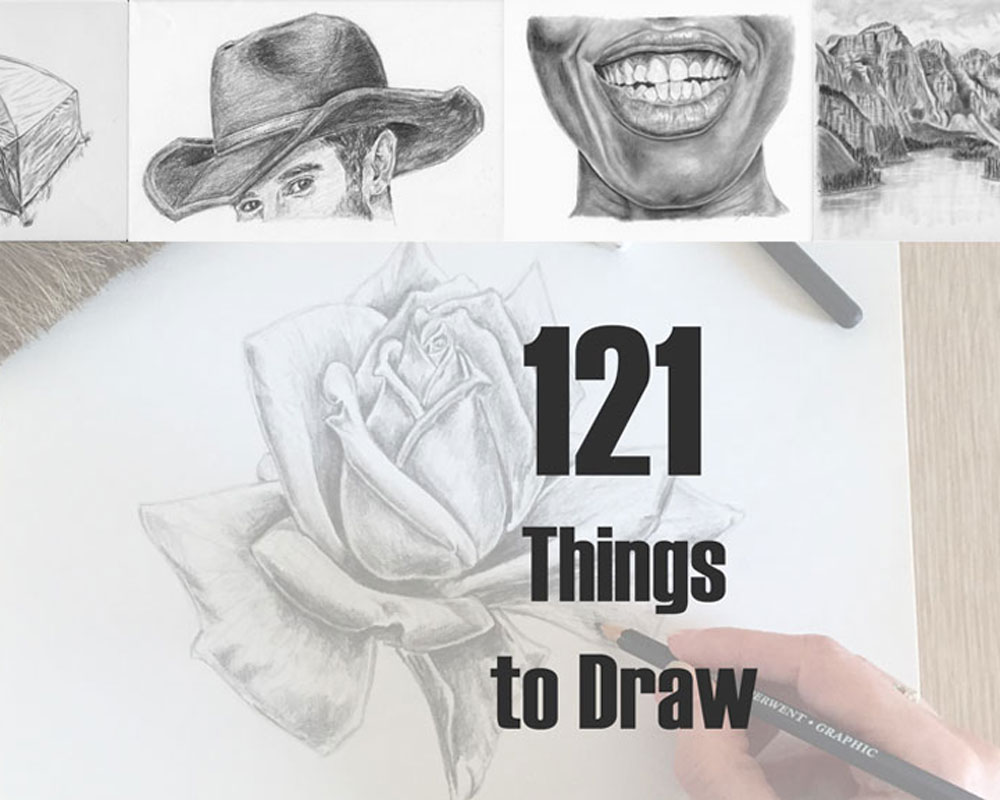 30 Cool Things to Draw, Easy, Fun & Cute Things for Drawing