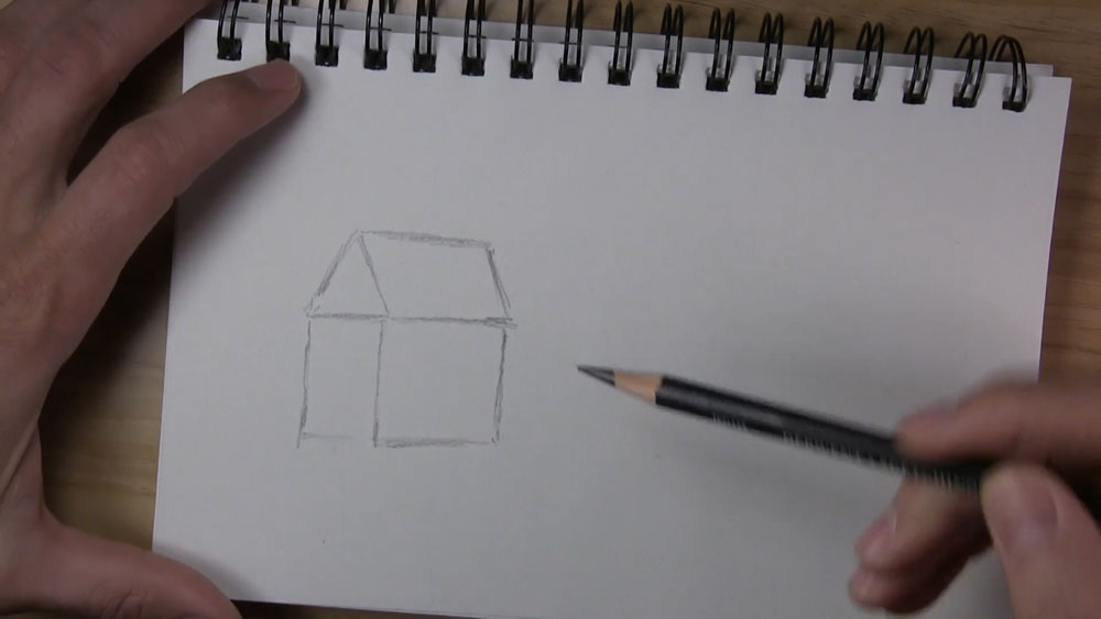 draw a house shape