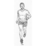 how to draw a man running featured image