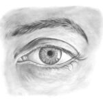 how to draw a realistic eye featured image