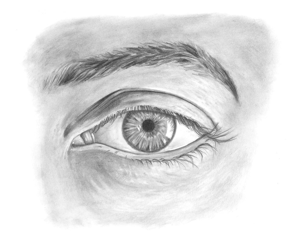 Eye pencil drawing Drawing by Nimana Tharuja | Saatchi Art-saigonsouth.com.vn