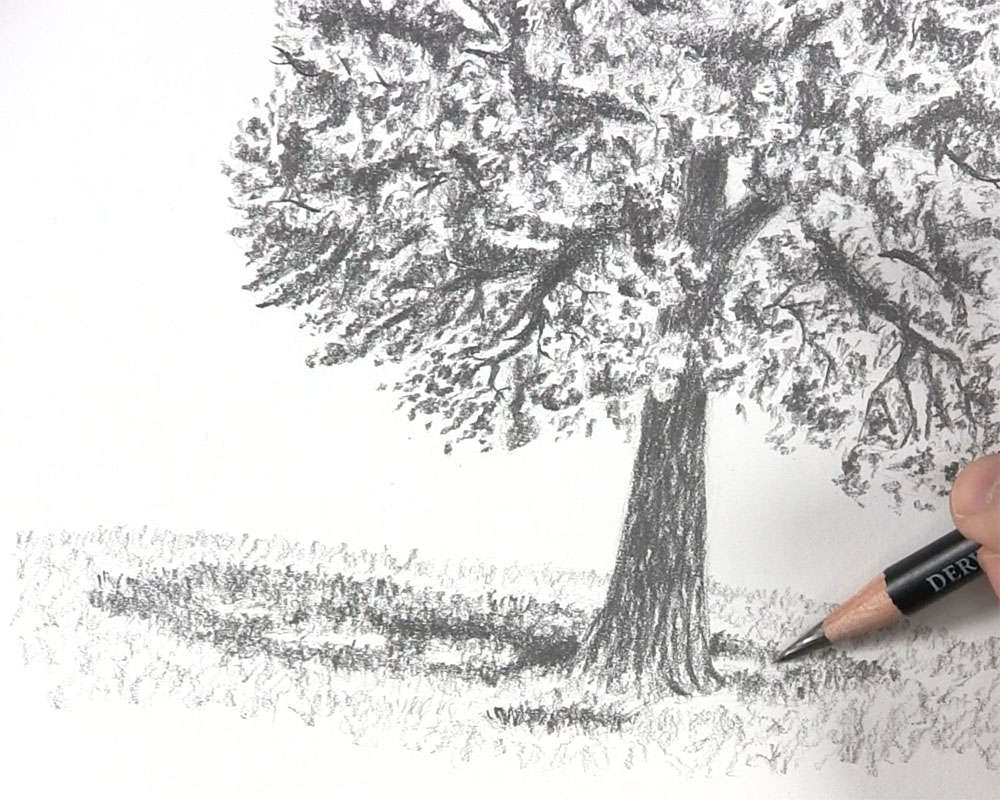 Draw A Tree Simply And Easily