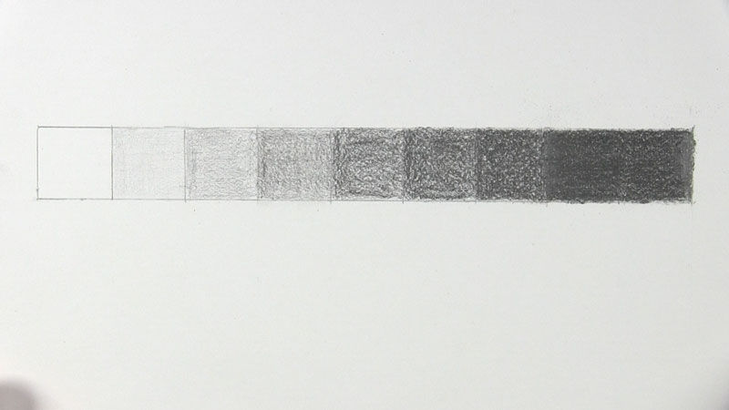 Shading on sale pencils scale