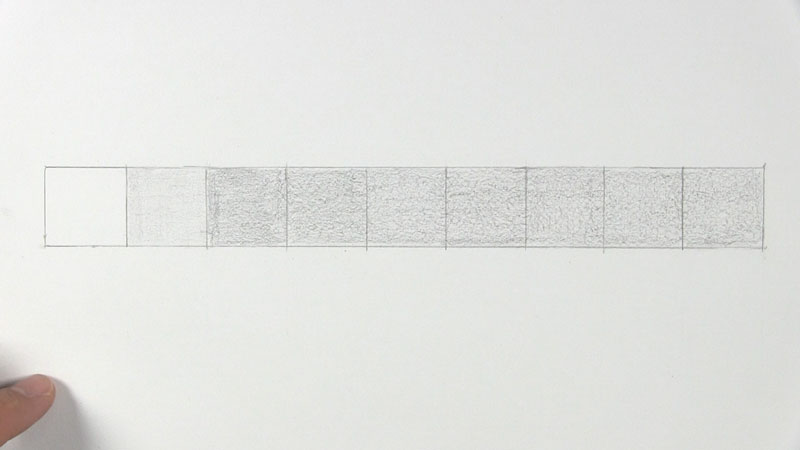 How a Value Scale Can Really Improve Your Pencil Shading - Let's