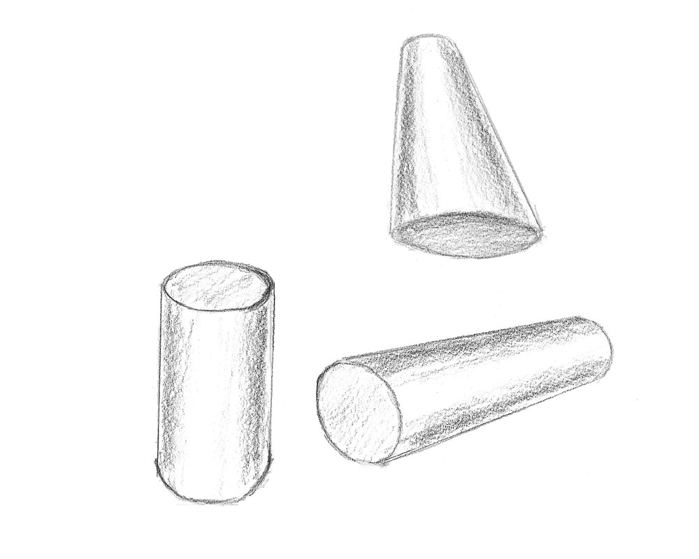 how to draw a cylinder in perspective featured image