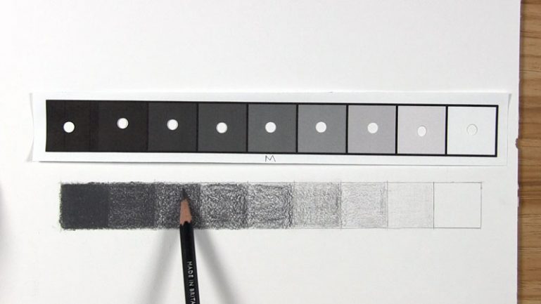 How a Value Scale Can Really Improve Your Pencil Shading - Let's Draw Today