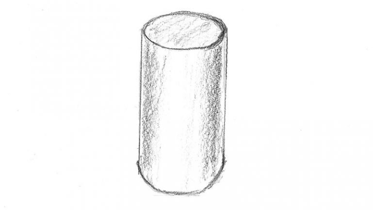 How to Draw a Cylinder in Perspective (3 Different Ways) - Let's Draw Today