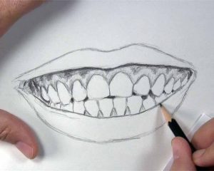 How to Sketch Lips and Teeth Better - Let's Draw Today